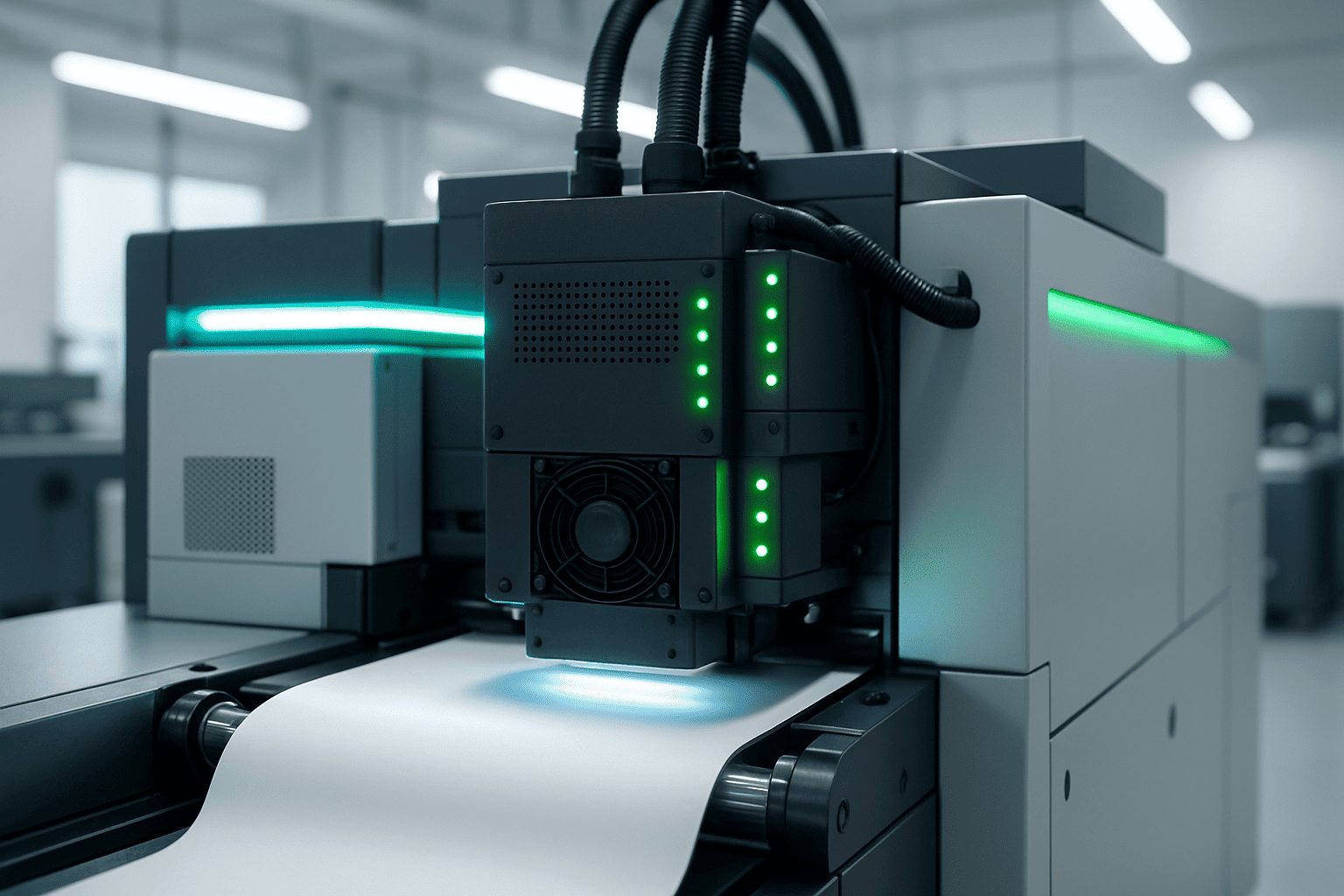 Energy consumption in digital printing