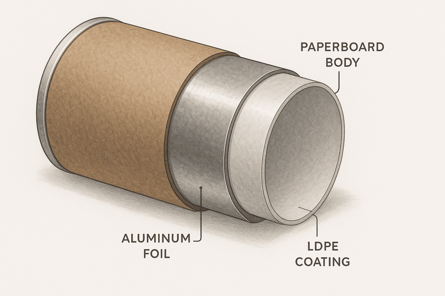 Metallized Chip Bag Structure