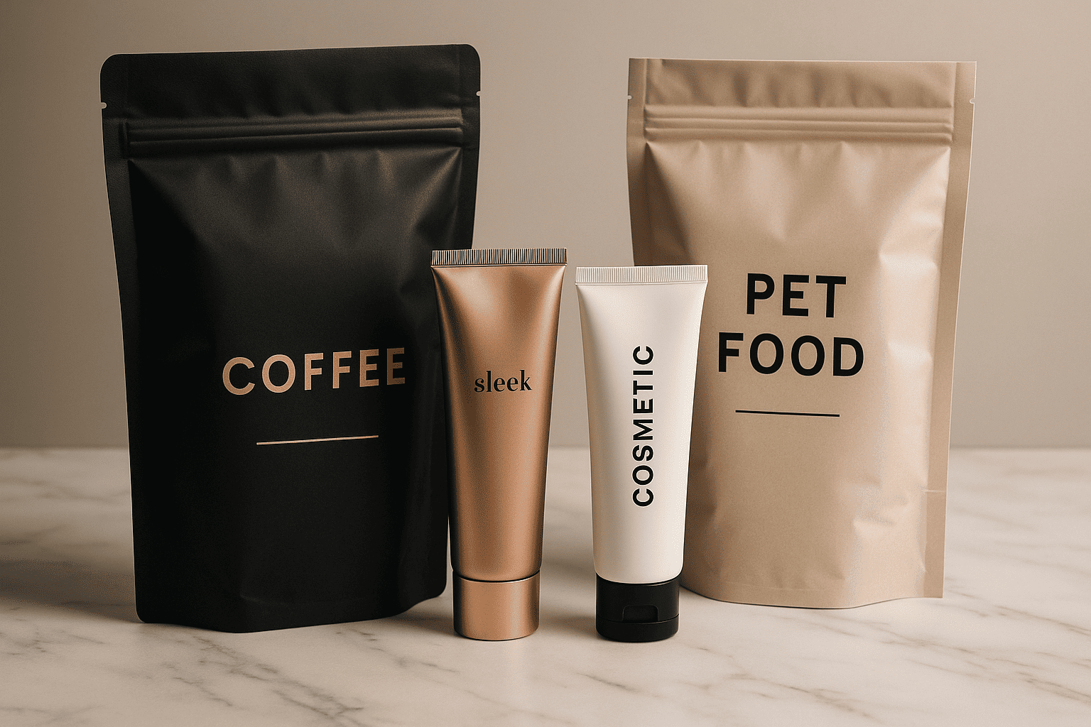 Premium products in flexible packaging