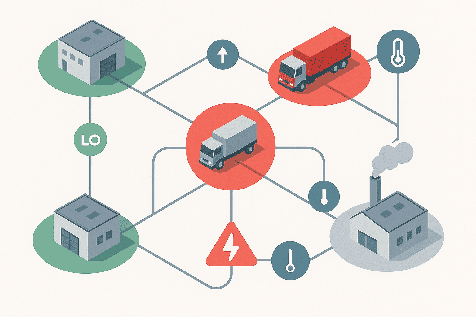 High-risk vs low-risk touchpoints in supply chain Supply chain touchpoint analysis