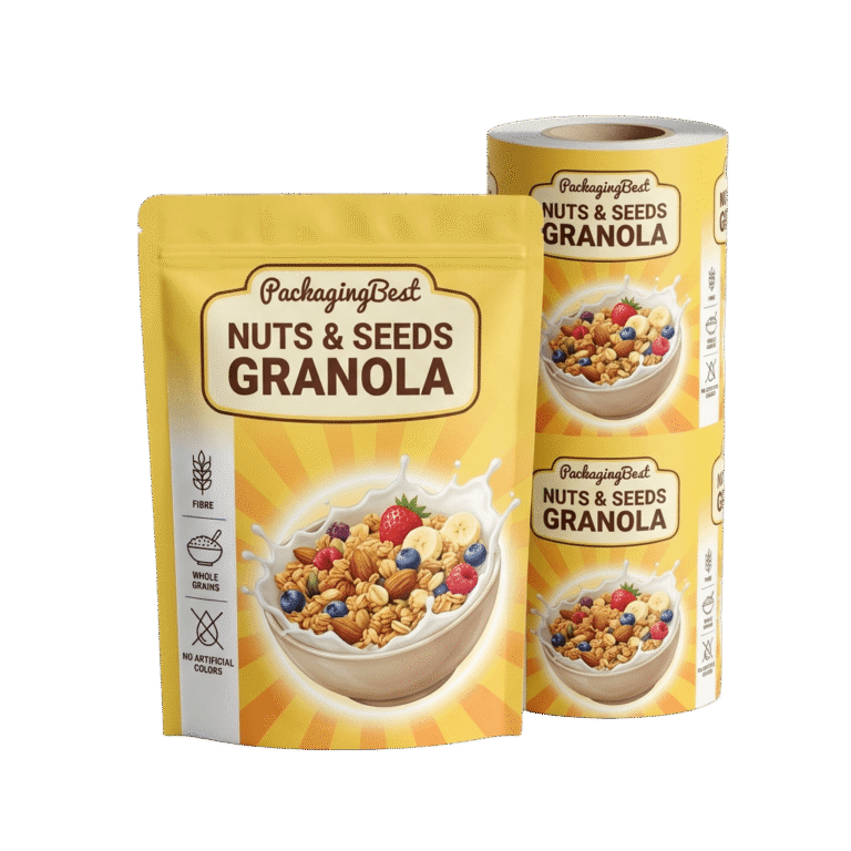 custom granola packaging