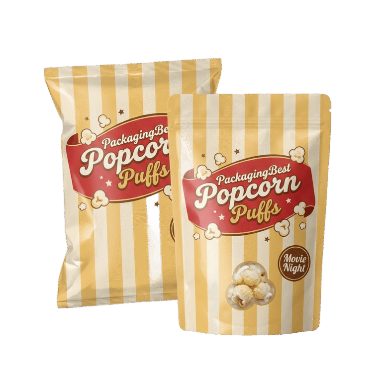 custom popcorn packaging