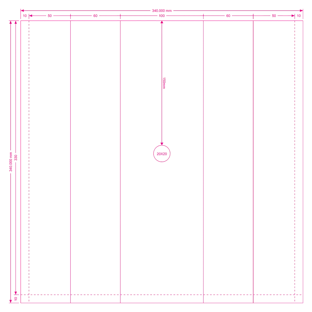 450 500g 16oz 1lb 10x34+6cm side gusset coffee bag dieline