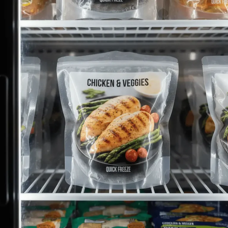 bold freezer ready visuals frozen food packaging