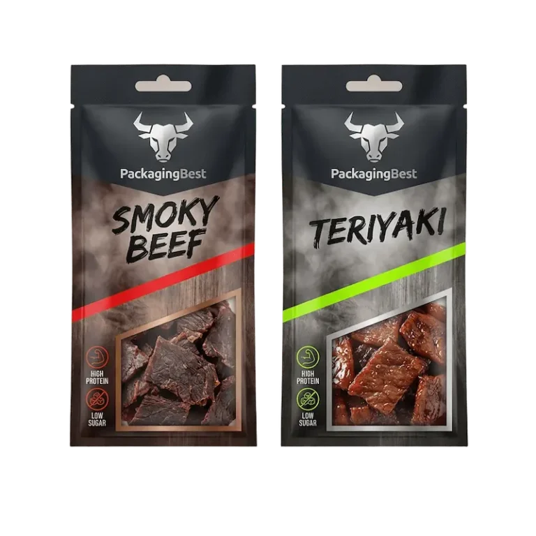 custom beef jerky packaging