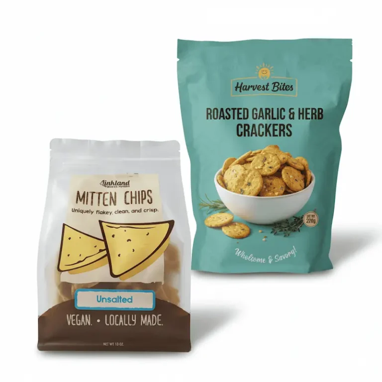 custom chips packaging bag