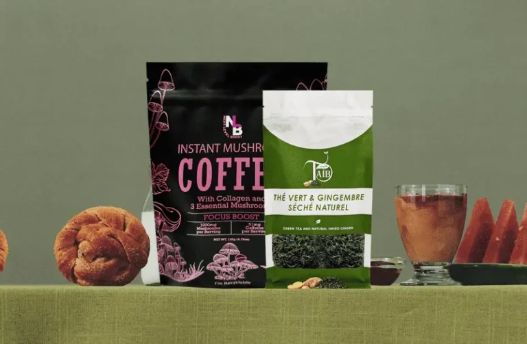 custom coffee tea mylar bags