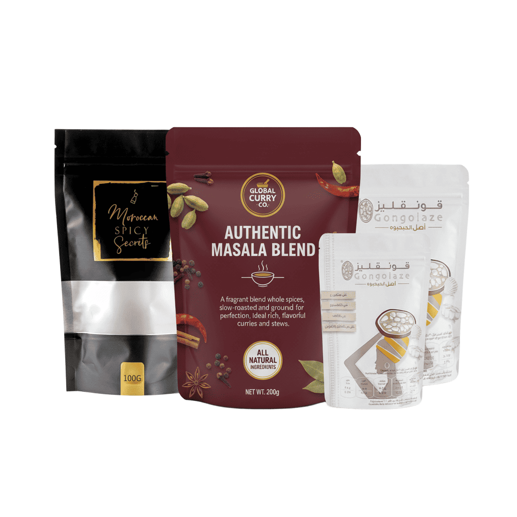 custom spice packaging