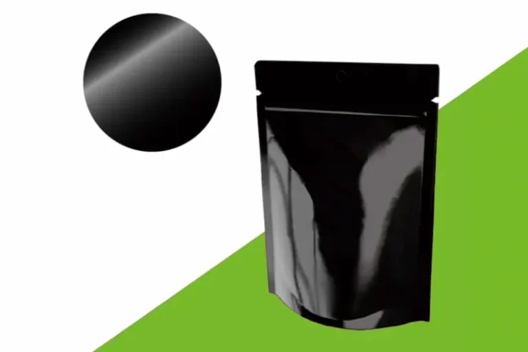 glossy stand up pouch