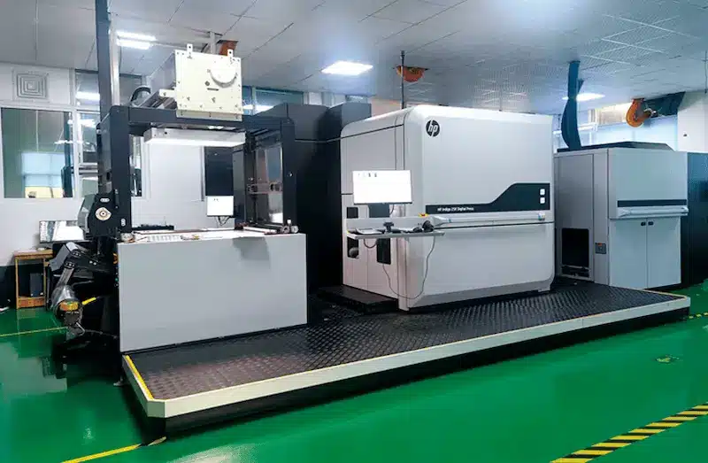 Multi-SKU digital print layout on a single sheet