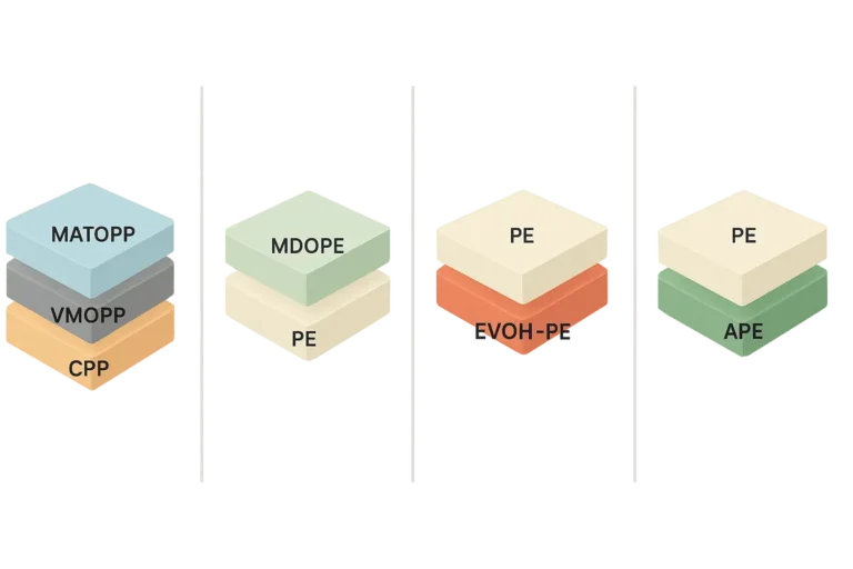 recyclable material structure