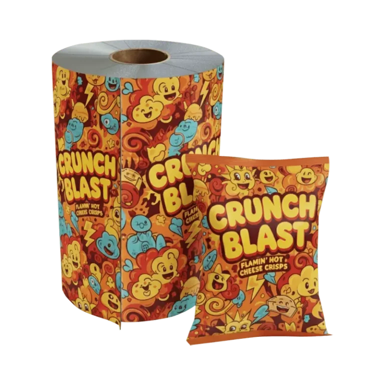 snack rollstock film packaging