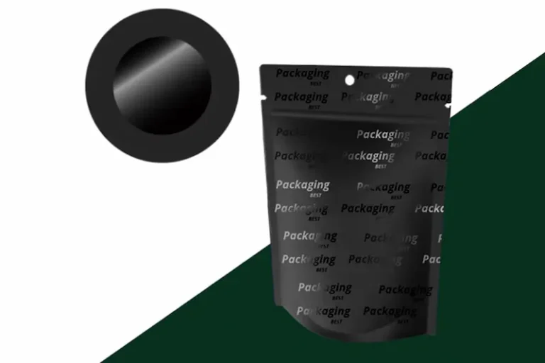 uv spot matte stand up pouch