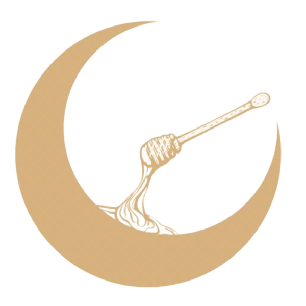 honey + moon coffee packaging