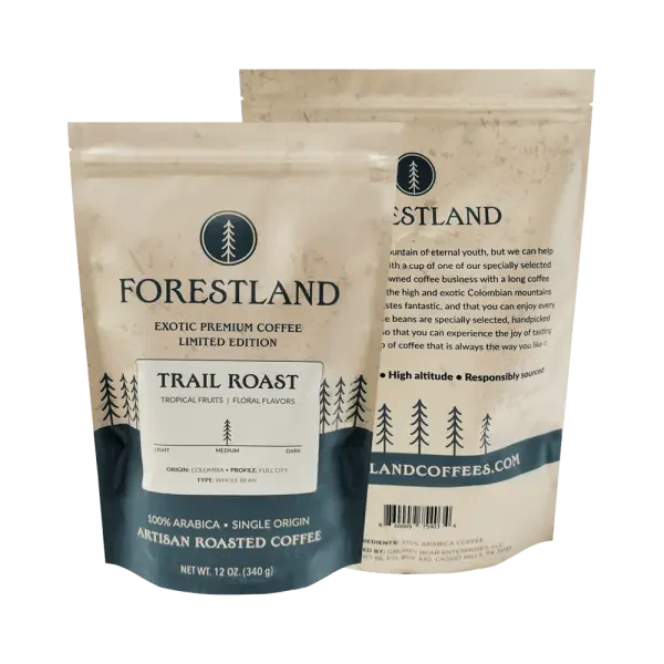 stand up coffee bags